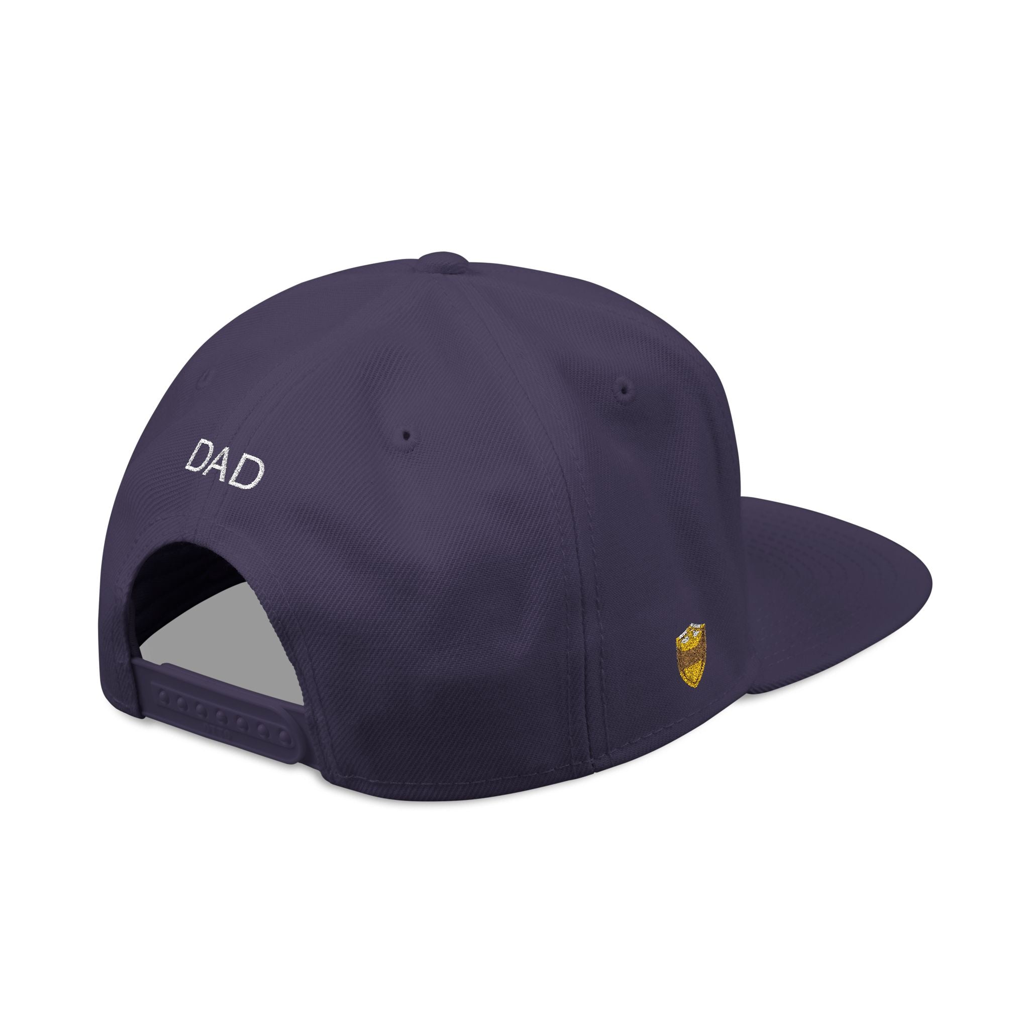 Snapback Hat — Embroidered “The Ultimate Father” Dad Cap with Gold Heart Accent