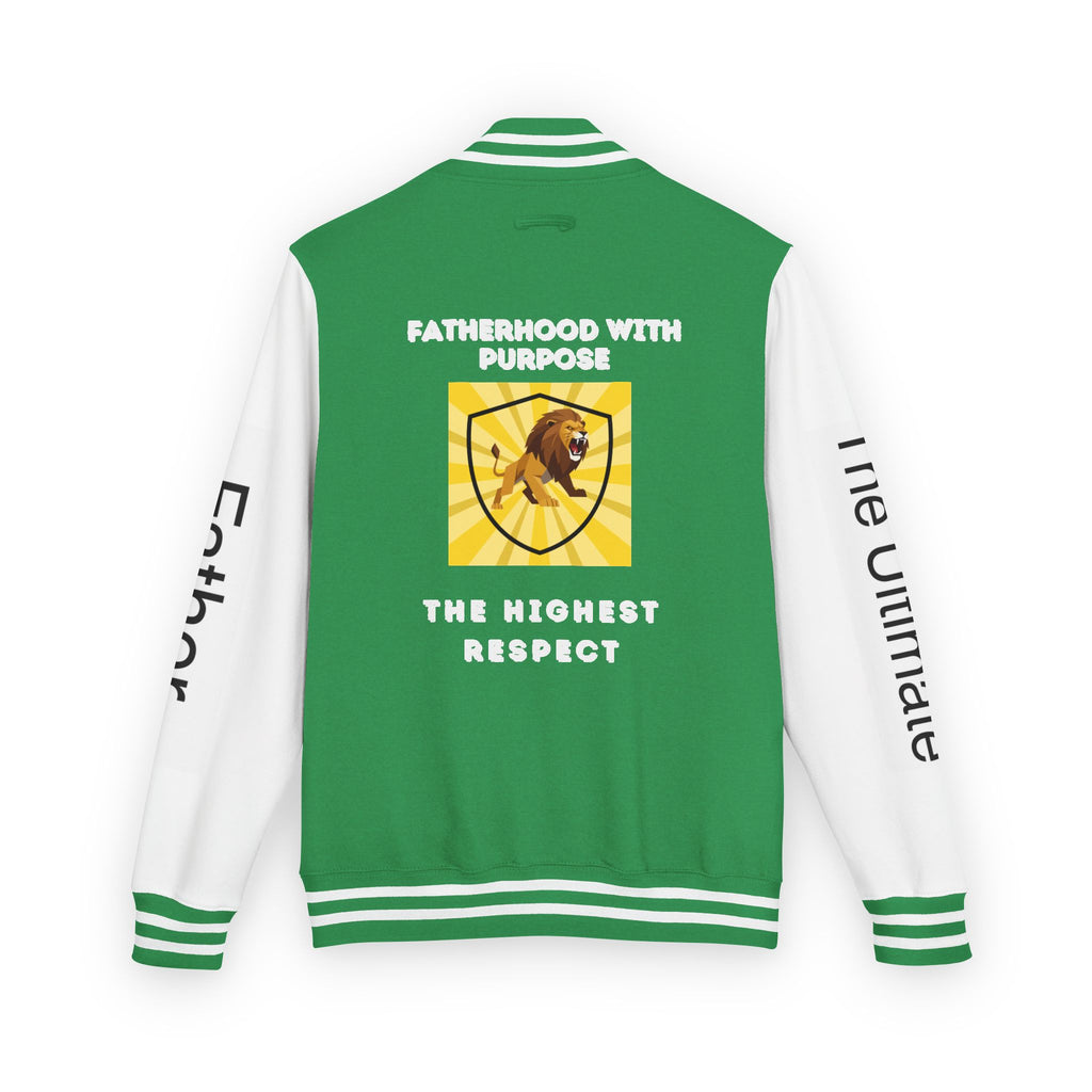 The Ultimate Father Letterman Jacket - fatherhood with purpose the highest respect