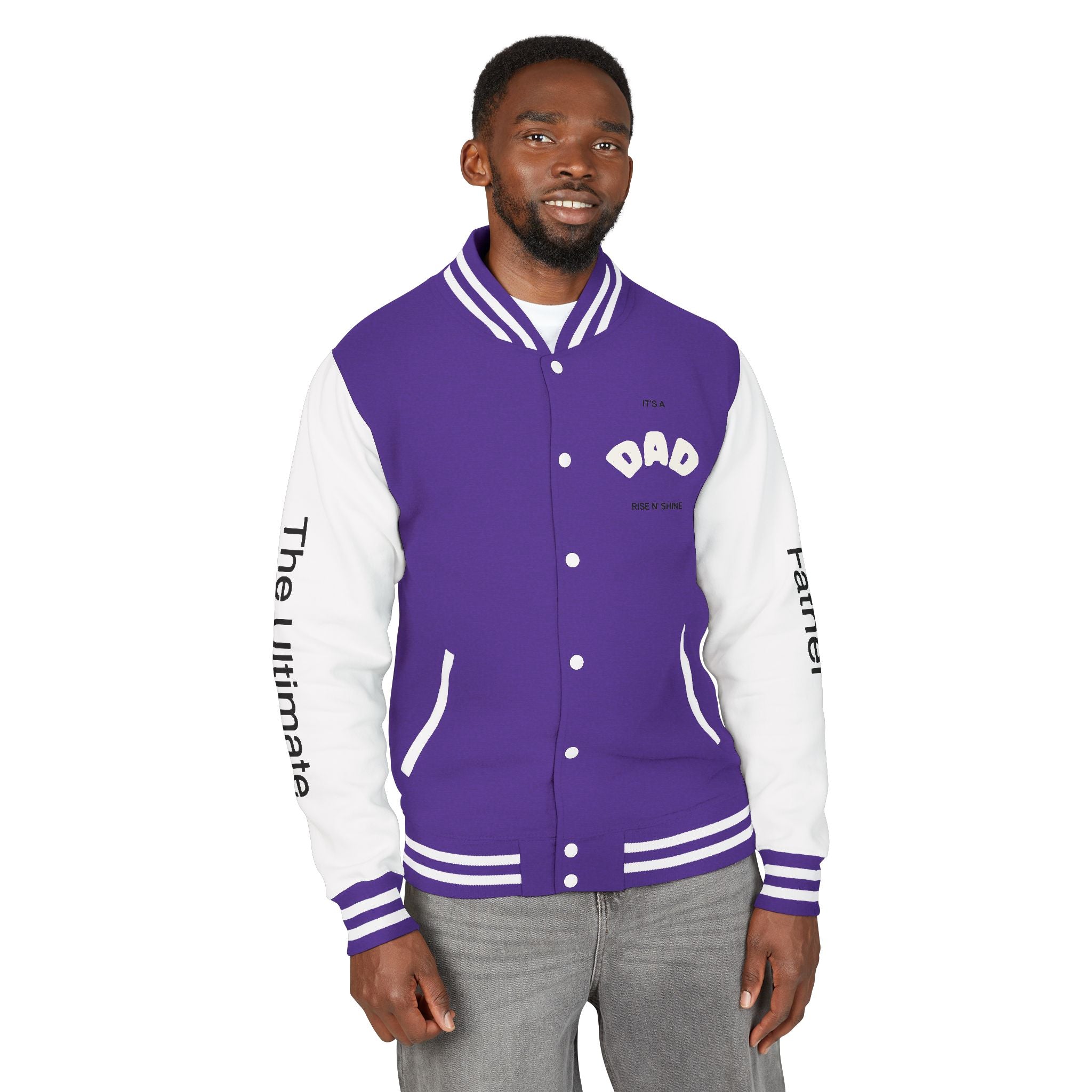 The Ultimate Father Letterman Jacket – built through sacrifice