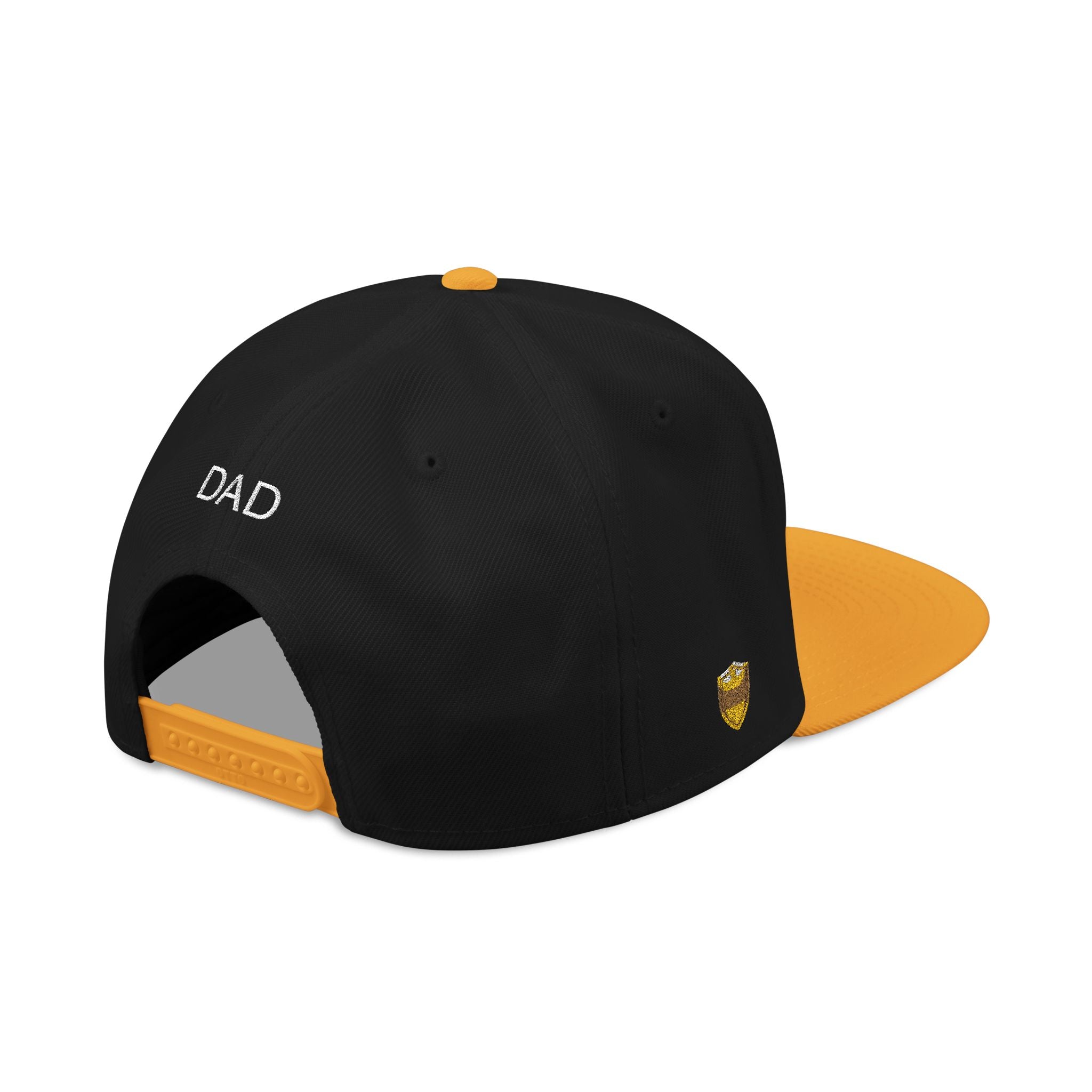 Snapback Hat — Embroidered “The Ultimate Father” Dad Cap with Gold Heart Accent
