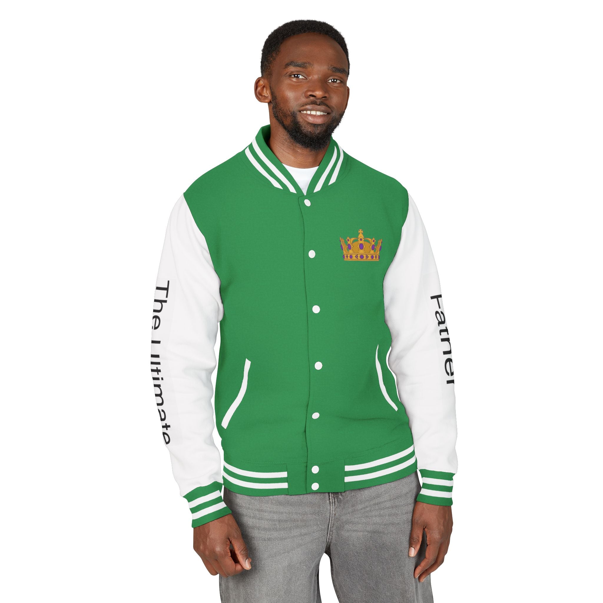 The Ultimate Father Letterman Jacket - fatherhood with purpose the highest respect