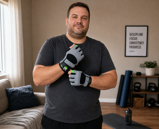 Wrist Wrap Weight Lifting Gloves W/Gel Padding
