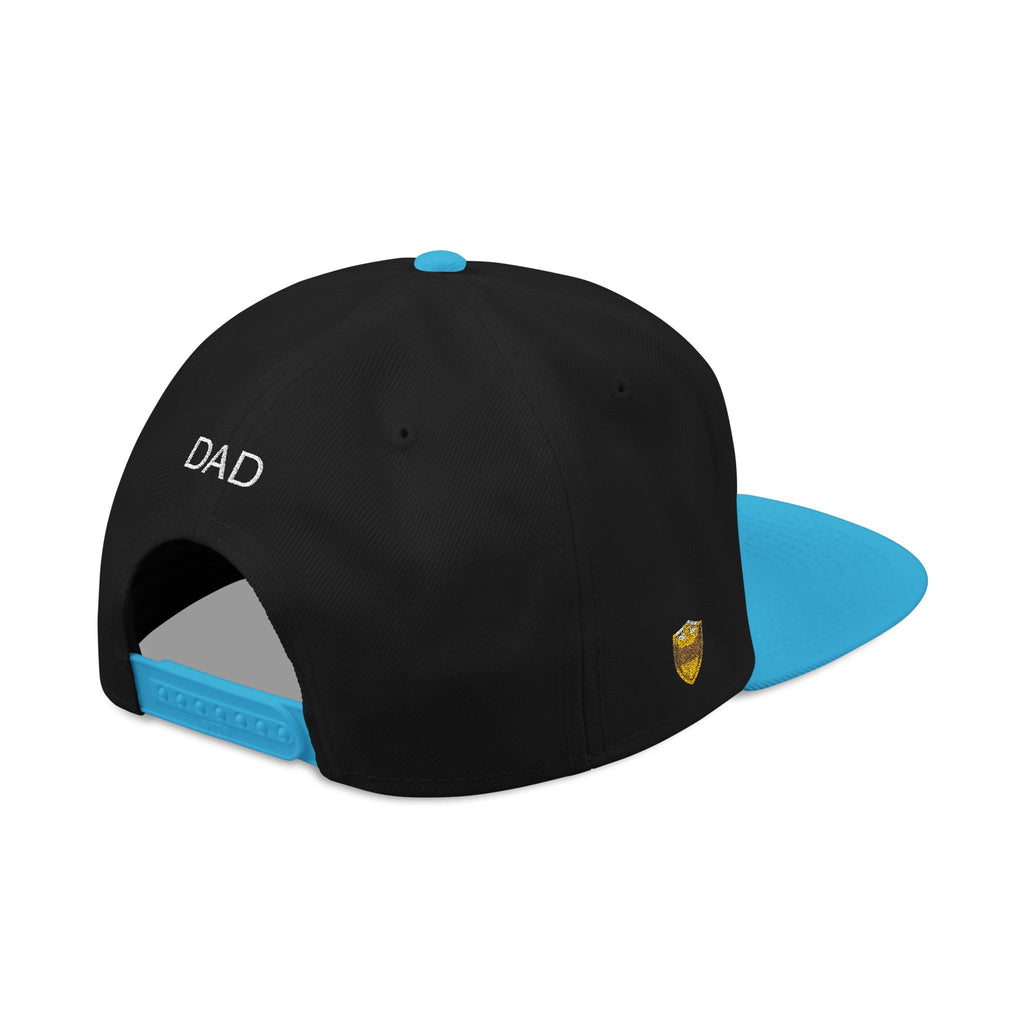 Snapback Hat — Embroidered “The Ultimate Father” Dad Cap with Gold Heart Accent