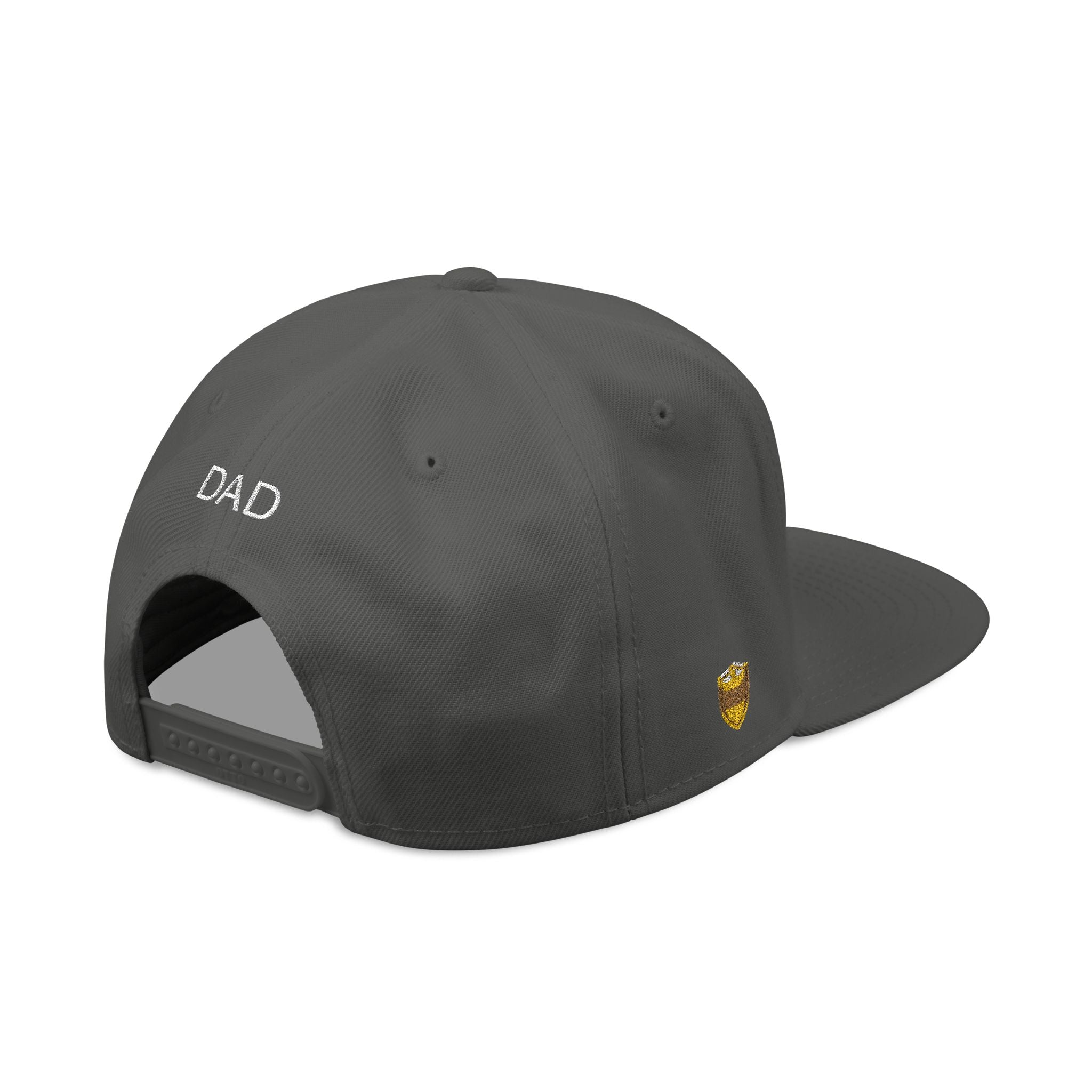 Snapback Hat — Embroidered “The Ultimate Father” Dad Cap with Gold Heart Accent