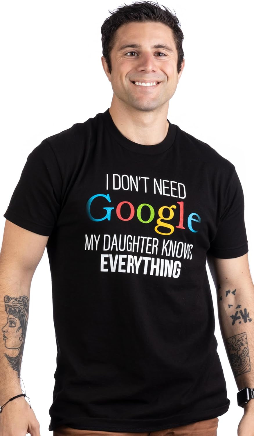 My Daughter: The All-Knowing Oracle of Dad Jokes T-Shirt
