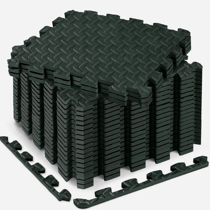 The Ultimate Puzzle for Grown-Ups: 18 Foam Tiles That Won't Disappear Under Your Couch, Perfect for Not Tripping Over Your Workout Gear!