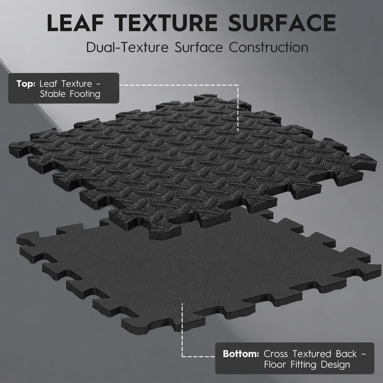 The Ultimate Puzzle for Grown-Ups: 18 Foam Tiles That Won't Disappear Under Your Couch, Perfect for Not Tripping Over Your Workout Gear!