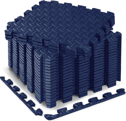 The Ultimate Puzzle for Grown-Ups: 18 Foam Tiles That Won't Disappear Under Your Couch, Perfect for Not Tripping Over Your Workout Gear!