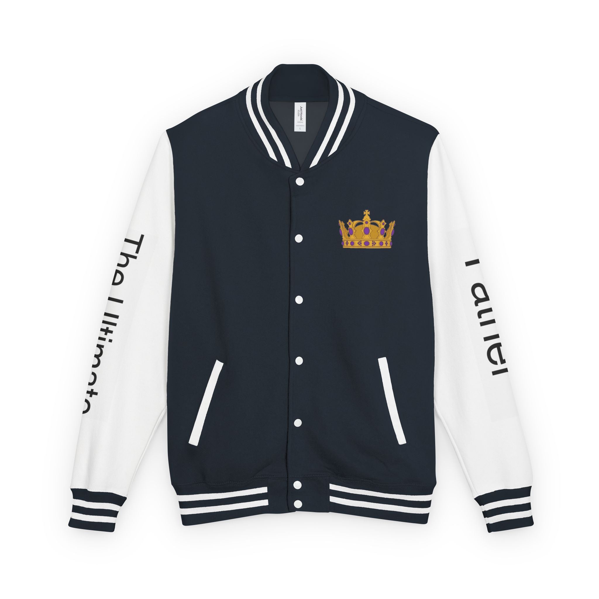 The Ultimate Father Letterman Jacket – 'New Dad' Graphic Varsity Jacket