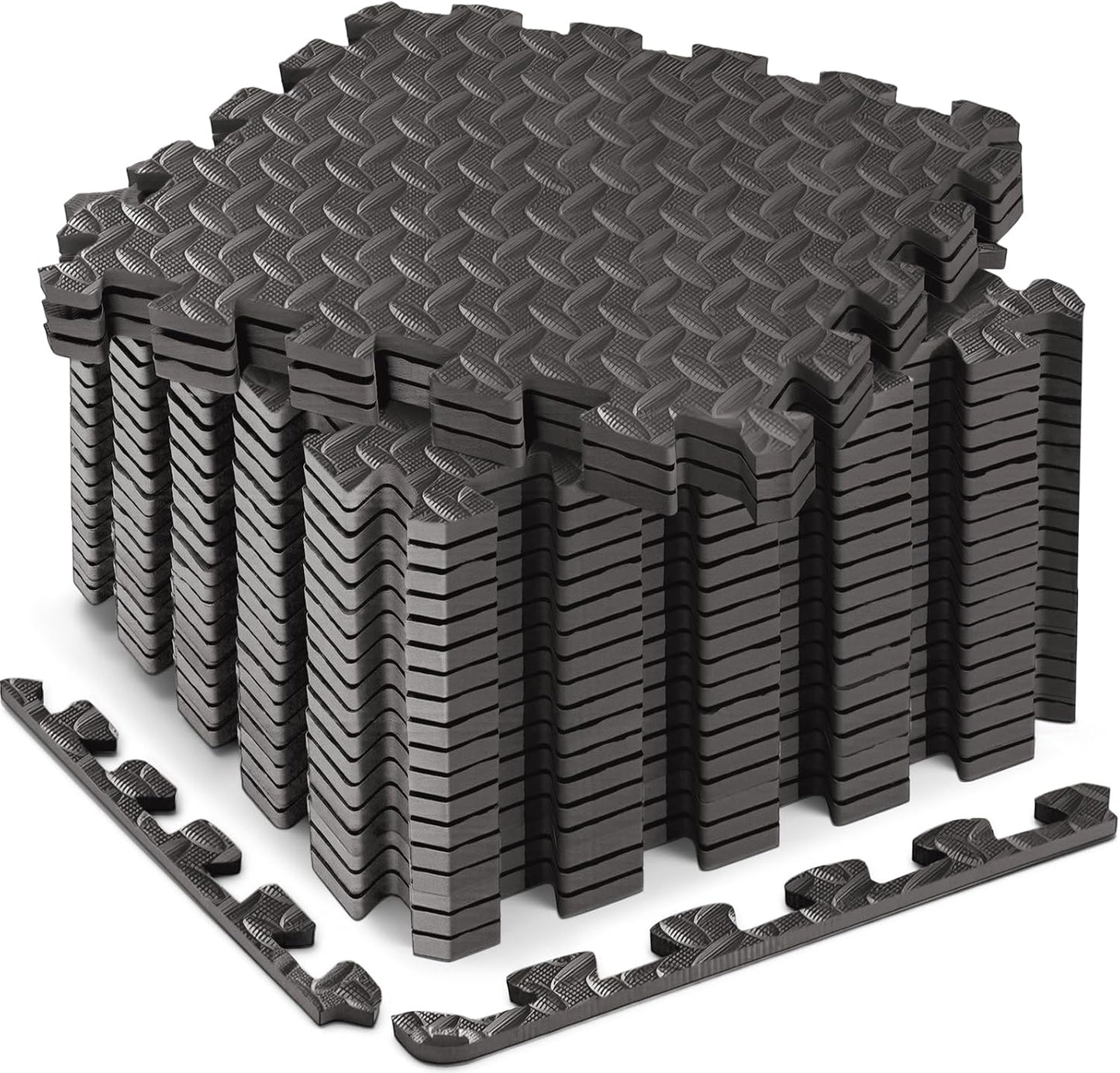 The Ultimate Puzzle for Grown-Ups: 18 Foam Tiles That Won't Disappear Under Your Couch, Perfect for Not Tripping Over Your Workout Gear!