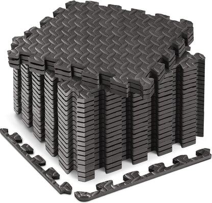 The Ultimate Puzzle for Grown-Ups: 18 Foam Tiles That Won't Disappear Under Your Couch, Perfect for Not Tripping Over Your Workout Gear!