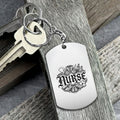Nurse Aluminium Keychain
